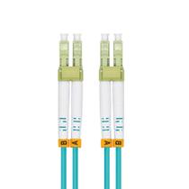 Cabo de fibra óptica Jeirdus LC para LC 10G OM3 40m blindado Cabo de fibra óptica Jeirdus LC para LC 10G OM3 40m blindado