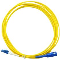 Cabo de Fibra Optica LC-Upc para LC-Upc Single Mode 3 MM - 5 Metros - Mega