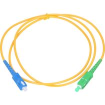 Cabo de Fibra Optica SC-Upc para SC-Apc Single Mode 3 MM - 2 Metros Cabo de Fibra Optica SC-Upc para SC-Apc Single Mode 3 MM - 2 Metros