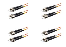 Cabo de Fibra Óptica SpeedyFiberTX Patch 4 Unidades 7m OM1 Duplex ST