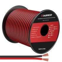 Cabo de fio elétrico VIABRICO 12AWG 30,5 m 2 condutores 12V/24V