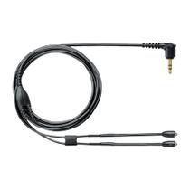 cabo de fone de ouvido destacável Shure EAC64BK de 64 polegadas para SE215, SE315, SE425 e SE5 cabo de fone de ouvido destacável Shure EAC64BK de 64 polegadas para SE215, SE315, SE425 e SE5