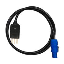 Cabo De Força Ac Powercon Montado 3x2,5mm 4000w Cabo De Força Ac Powercon Montado 3x2,5mm 4000w