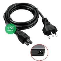 Cabo De Força Alimentação De Energia Tripolar Para Fontes TV PC Notebook 1.50 Metros LK7600 Cabo De Força Alimentação De Energia Tripolar Para Fontes TV PC Notebook 1.50 Metros LK7600