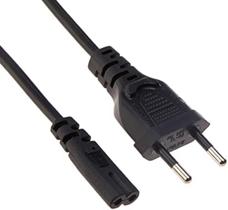 Cabo De Força Bipolar 10A Tipo 8 Ps2/Ps3/Ps4 Com 5.00 Metros Cabo De Força Bipolar 10A Tipo 8 Ps2/Ps3/Ps4 Com 5.00 Metros