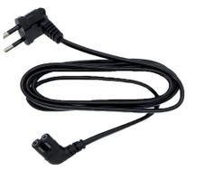 Cabo De Força Bipolar 1,50 Mts TV Samsung 90º Tipo 8 Tv Smart Preto 127/220v ORIGINAL. Cabo De Força Bipolar 1,50 Mts TV Samsung 90º Tipo 8 Tv Smart Preto 127/220v ORIGINAL.