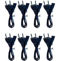 Cabo De Força Bipolar 1,8m P/ Tv Smart Samsung LG Kit C/8 Pç Cabo De Força Bipolar 1,8m P/ Tv Smart Samsung LG Kit C/8 Pç