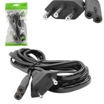 Cabo de Força Bipolar 2 Pinos 1,8 X-Cell XC-CF-03 Cabo de Força Bipolar 2 Pinos 1,8 X-Cell XC-CF-03