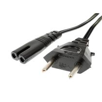 Cabo De Força Bipolar Tipo 8 Monitor Radio Ps3 Ps4 1,5 Mts 110v 220v