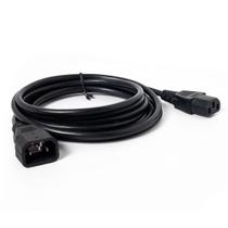 Cabo De Força C13 Para C14 10a (pino Fino) Com 1,5 Metros
