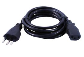 Cabo De Forca Computador 1,8M 3X0,75Mm2 10A Megatron Cabo De Forca Computador 1,8M 3X0,75Mm2 10A Megatron