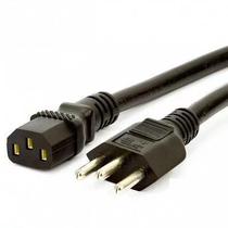 Cabo De Força Cpu Atx Computador Panela Monitor 3 Pinos novo padrão resistente grosso