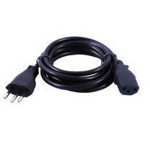 Cabo de Força Energia 10A para fontes de PC notebook monitor