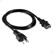 Cabo de Força Energia ATX 150cm 1,5m 10A 3 Pinos P/ Fonte PC Cabo de Força Energia ATX 150cm 1,5m 10A 3 Pinos P/ Fonte PC