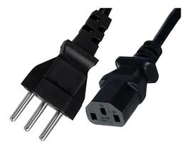 Cabo De Força Energia Tripolar Padrão Novo 1,5M Monitor Pc Cabo De Força Energia Tripolar Padrão Novo 1,5M Monitor Pc