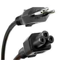 Cabo De Força Energia Tripolar Para Fonte Notebook Universal Cabo De Força Energia Tripolar Para Fonte Notebook Universal