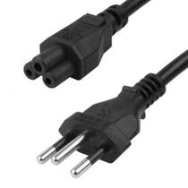 Cabo De Força Fonte Notebook Tripolar 3 Pinos Padrão Inmetro Cabo De Força Fonte Notebook Tripolar 3 Pinos Padrão Inmetro