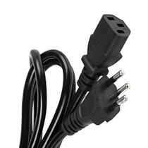 Cabo de Força Fonte PC ATX 1.8m Preto Kap-361