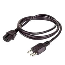 Cabo De Força Kross 1.5m 3x0,75 10 Amperes Black