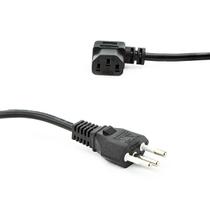 Cabo de Força Novo Padrão 90º graus 10A - 3 Metros Cabo de Força Novo Padrão 90º graus 10A - 3 Metros