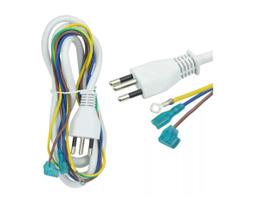 Cabo De Força P/ Microondas 16a - Branco 1,50 M - Tebera