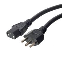 Cabo de Força Padrão Brasileiro - 20A (Pino Grosso) 3m