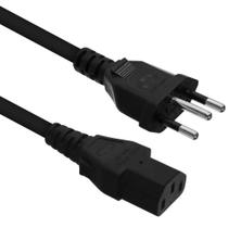 Cabo De Força Para Computador 1,5 Metros 10A Padrão Novo Cabo De Força Para Computador 1,5 Metros 10A Padrão Novo