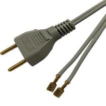 Cabo de Força Para Ferro De Passar Roupa 1,80mts 105ºc Cinza Cabo de Força Para Ferro De Passar Roupa 1,80mts 105ºc Cinza