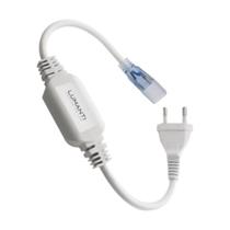 Cabo de Força Para Fita LED Achatada 2 Fios 16mm - Lumanti Cabo de Força Para Fita LED Achatada 2 Fios 16mm - Lumanti