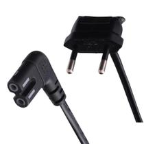 Cabo De Forca Para Tv E Monitor Samsung Original 90 Grau