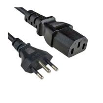 Cabo De Força Pc Atx Computador Cpu Monitor Notebook P-s2 Nf