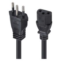 Cabo De Força Pc Monitor Tripolar Padrão Novo 1,20 Metros