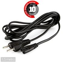 Cabo De Força Tipo 8 - 1,5 Mt - Kit 10 Cabo De Força Tipo 8 - 1,5 Mt - Kit 10