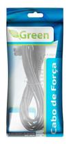 Cabo de forca tipo 8 2x075mm 3 metros - 90 graus