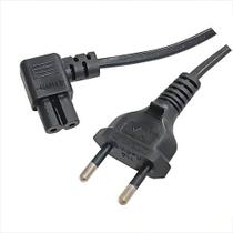 Cabo De Força Tipo 8 Bipolar 90 Graus 1,5m Ps3 Ps2 Rádio Cabo De Força Tipo 8 Bipolar 90 Graus 1,5m Ps3 Ps2 Rádio