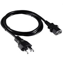 Cabo De Força Tripolar 10a 1.50 Metros 110v/220v Para Computador LE24