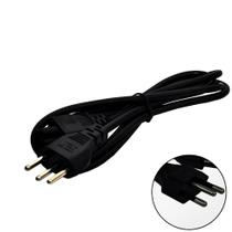 Cabo De Força Tripolar 1,5 Metros, Para Fonte De Notebook Cabo De Força Tripolar 1,5 Metros, Para Fonte De Notebook