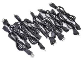 Cabo De Força Tripolar Fonte 3X0,50 Mm 250V 10A 1,2M 10un Cabo De Força Tripolar Fonte 3X0,50 Mm 250V 10A 1,2M 10un