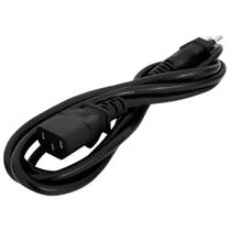 Cabo de Força Tripolar Fonte Pc Monitor Reforçado 1,5 Metros Cabo de Força Tripolar Fonte Pc Monitor Reforçado 1,5 Metros