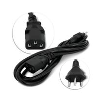 Cabo de Força Tripolar NBR14136 5 Metros Reforçado 110v 220v para Fonte de PC e Equipamentos Cabo de Força Tripolar NBR14136 5 Metros Reforçado 110v 220v para Fonte de PC e Equipamentos
