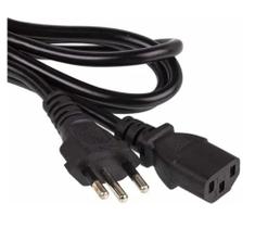 Cabo de Força Tripolar Padrão Novo - 1,5m Cabo de Força Tripolar Padrão Novo - 1,5m