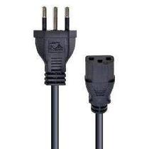 Cabo de Forca Tripolar para Fonte 3X0,50 MM 250V 10A - 3 Metros