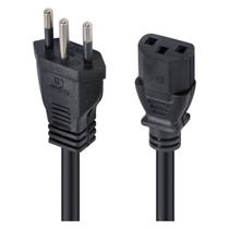 Cabo de Forca Tripolar para Fonte 3X0,75 MM 250V - 2M