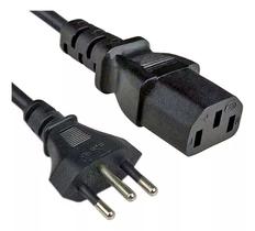 Cabo de Força Tripolar para Fonte ATX - 3 x 0,5mm