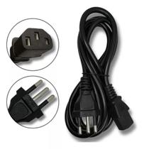 Cabo De Força Tripolar Para Notebook Fonte Atx Com Nf