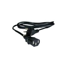 Cabo de Força Tripolar para PC Monitor Impressora 120cm 10A