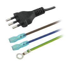 Cabo de Força Universal 10A Preto - Ar-Condicionado e Micro-ondas - Green Cabo de Força Universal 10A Preto - Ar-Condicionado e Micro-ondas - Green