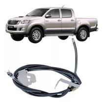 Cabo de Freio de Mão Traseiro Esquerdo para Hilux Pickup 2005 a 2015 Cabo de Freio de Mão Traseiro Esquerdo para Hilux Pickup 2005 a 2015