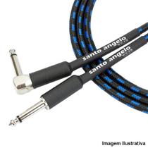 Cabo de Guitarra ANGL 6,10 Metros P10 Preto/Azul - Santo Angelo - Santo Angelo