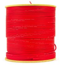 Cabo de Guitarra Blindagem Espiral 0.30 - Vermelho 2 Metros